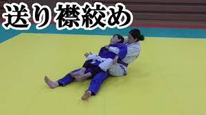 井上智子選手・MAO選手 送り襟絞め #ブラジリアン柔術 - YouTube