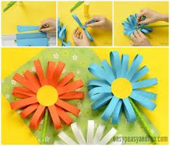 Paper Flower Craft Easy Peasy And Fun