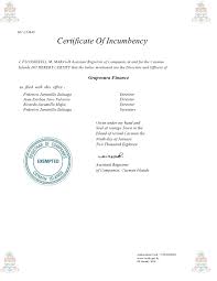 With respect to item #7 (certificate of occupancy), the c of o is required whether or not a mortgage modification has occurred. 50 Best Certificate Of Incumbency Samples Free á… Templatelab