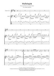 This article is going to focus on that rarest of ensembles, piano and guitar. Hallelujah Clarinet And Guitar Duet Sheet Music Pdf Download Sheetmusicdbs Com