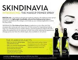 the makeup primer spray by skindinavia