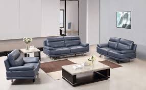 holiday navy blue leather sofa