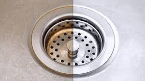 to clean your kitchen sink drain