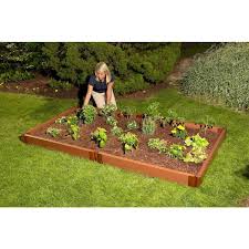 Frame It All 4 Foot X 8 Foot Raised Garden Bed