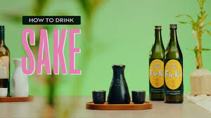 how to drink serve sake