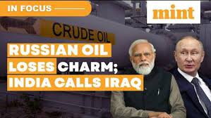 a crude end to india s russian oil