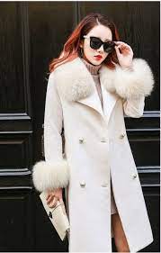 Faux Fur Winter Coat Clothes Coats