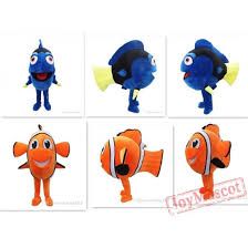 Animal Clothing Nemo Dory Mascot Clothing Cosplay Funny Fish Mascot