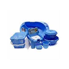 The best baby bathtubs are comfortable, efficient, portable, and safe. Buy Universal Baby Bath Set 7pcs Blue Onitshamarket Com