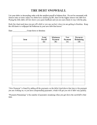 38 Debt Snowball Spreadsheets Forms Calculators