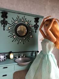 Upcycled Barbie Bathroom Vanity For