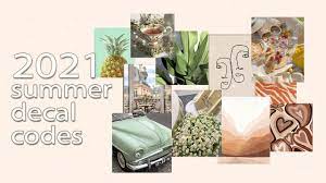 summer aesthetic decal codes 2021
