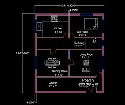 house plan drawing free dwg file