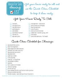 House For Sale Cleaning Checklist Freebie Home Diy Organize