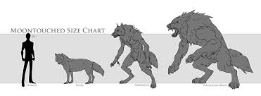 Werewolf Size Comparison Google Search Werewolf Art