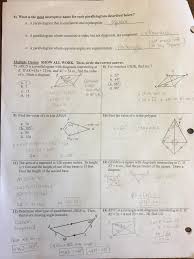 Identify quadrilaterals and polygons worksheets these quadrilaterals and polygons worksheets will produce twelve problems for solving the area and perimeter of different types. Unit 7 Polygons And Quadrilaterals Homework Answer Key Pdf Unit 7 Polygons And Quadrilaterals Homework Answer Key Pdf