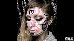 lifelike cybernetics halloween makeup