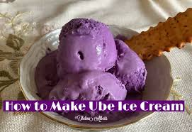 how to make ube ice cream traditional