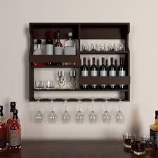 Wine Rack Wall Mount Shelf Bootle Glass