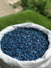 Blue Play Bark Chippings Safe Surfacing