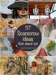 a scarecrow that stands out ideas