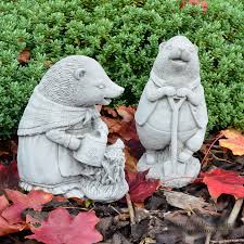 Mrs Tiggy Winkle Garden Statue Set Of 2