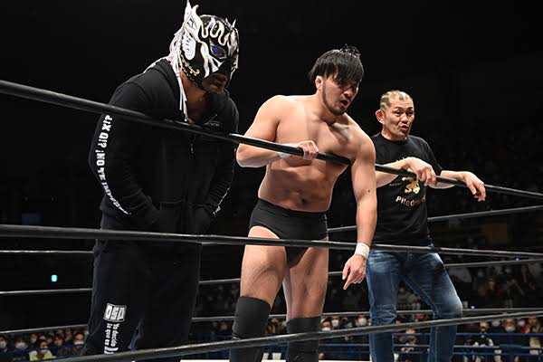 El Desperado, Minoru Suzuki e Ren Narita conquistam o NEVER Openweight 6-Man Tag Team Championship