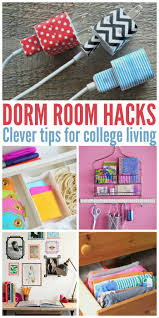 So it is very necessary and advisable to make the dorm room a comfortable haven to enjoy hanging out in by decorating it inexpensively but with taste and style. Diy Life Hacks Crafts Dorm Room Hacks They Don T Teach You In College Life 101 One Crazy House Diypick Com Your Daily Source Of Diy Ideas Craft Projects