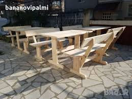 Дървени маси изработени изцяло по поръчка. Drveni Masi I Pejki V Masi V S Ravda Id27331857 Bazar Bg