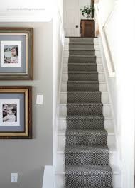 Stair carpet (stair covering) ideas. How To Replace Carpet With An Inexpensive Stair Runner For Around 100