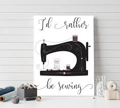 Sewing Printable Craft Room Print