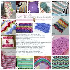 50 Free Baby Blanket Crochet Patterns