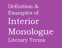 interior monologue literary