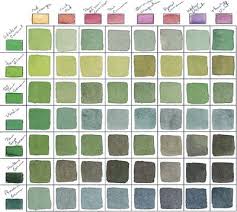 Birgit Oconnors Color Mixing Chart Colors Pantones