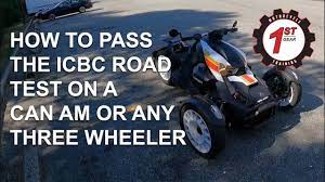 how to p the icbc road test for a