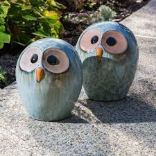 Ceramic Owl Garden Statues Garden Owl