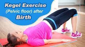 pelvic floor kegel exercise after