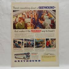 1946 greyhound bus only by highway