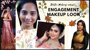 glossy enement makeup look by rekha