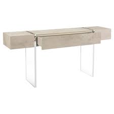 Single Drawer Console Table Modern