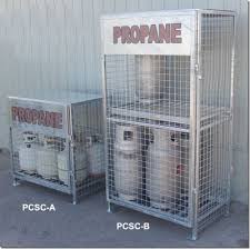 propane cylinder storage