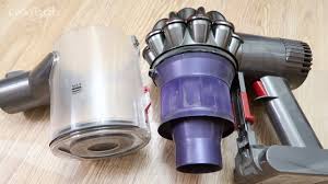 how to reattach dyson canister bin