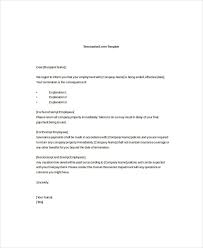13 termination letter template free
