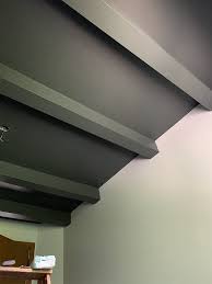 diy faux ceiling beams brepurposed