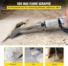 vevor sds max tile thinset removal tool