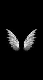 See more ideas about black wallpaper, cute wallpapers, iphone wallpaper. Just Not Ready Cool Black Wallpaper Wings Wallpaper Black Wallpaper Iphone