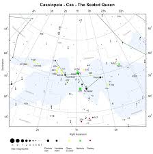Cassiopeia Constellation Guide Freestarcharts Com
