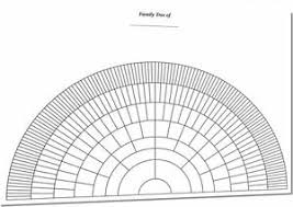 Details About A2 Fan Half Circle Family Tree Chart Family History Genealogy Chart