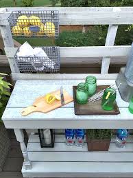 Pallet Potting Table Rustic Farmhouse