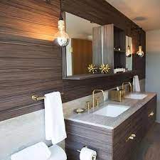 contemporary laminate bathroom vanity